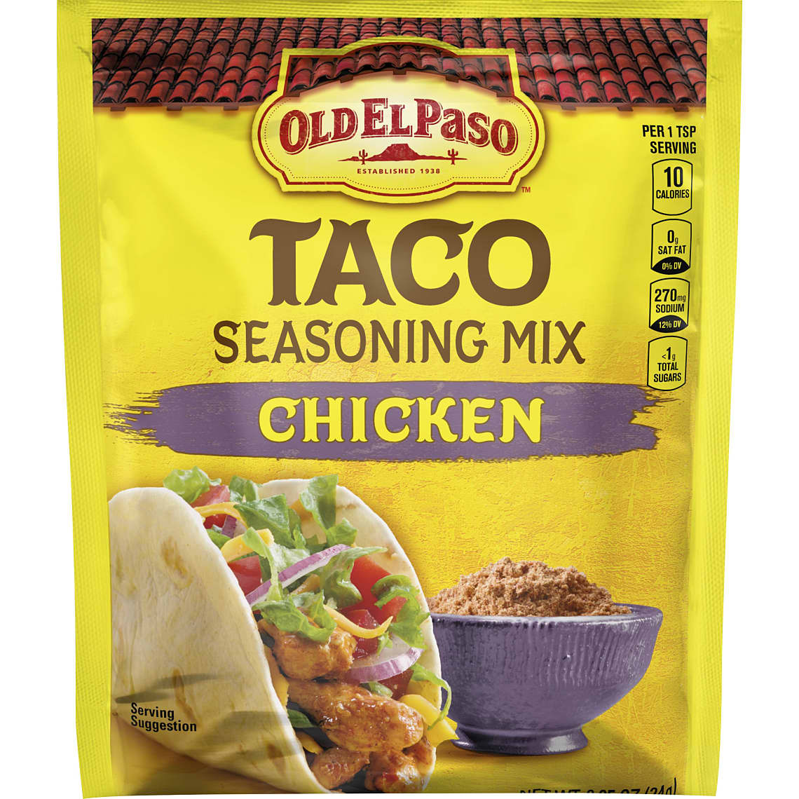 Chicken Taco Seasoning Mix Mexican Seasoning Old El Paso